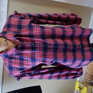 2 Candace Cameron Bure flannel Tops